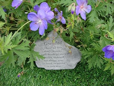 Kay Berry Grandad Memorial Garden Stone Plaque Grave Marker Ornament