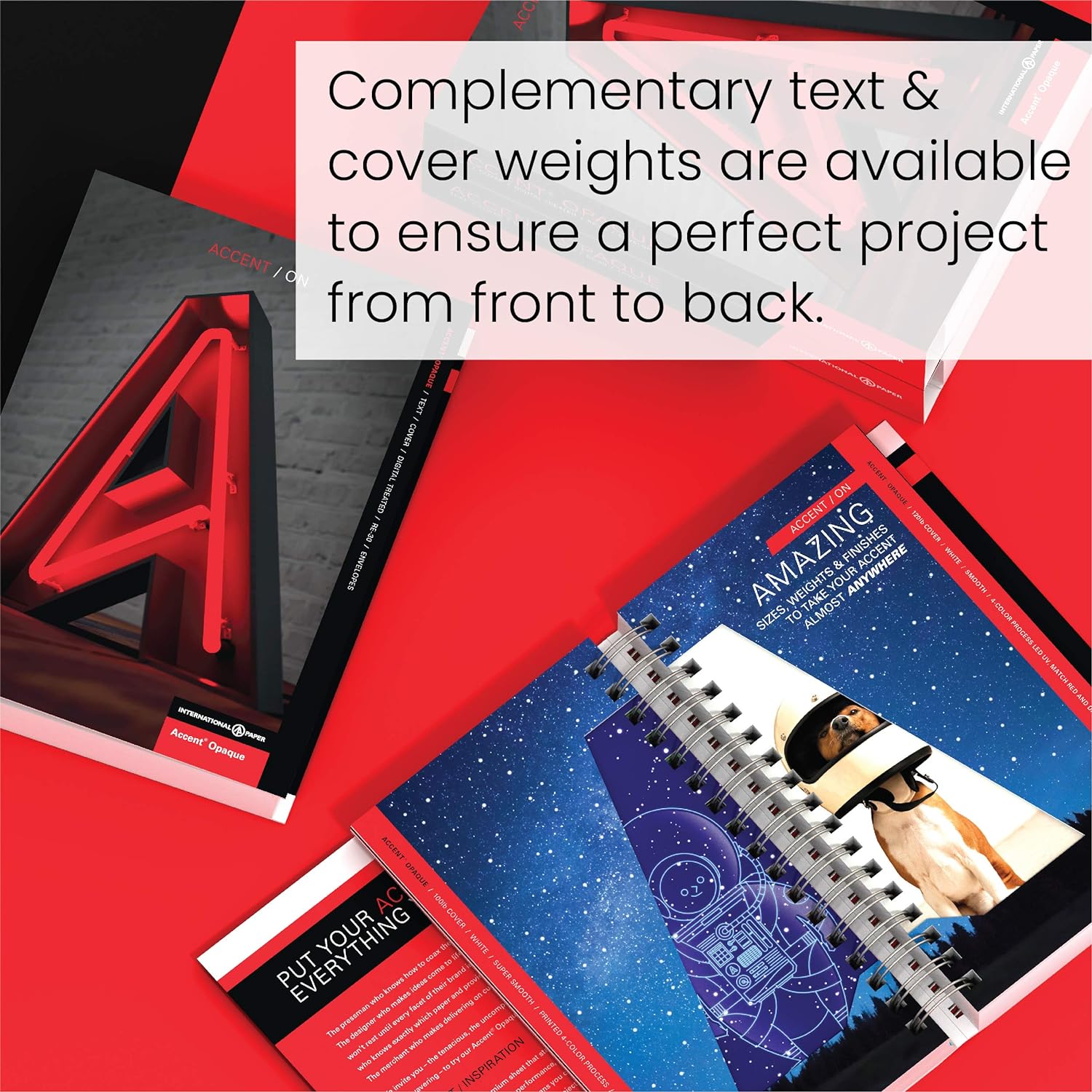 Accent Opaque Cream-Colored 8.5” x 11” Cardstock Paper, 80lb, 216gsm – 250 Sheets (1 Ream) – Premium Super Smooth Heavy Cardstock, Warm White Printer Paper for Ink Heavy Projects – 121978R: Office Products