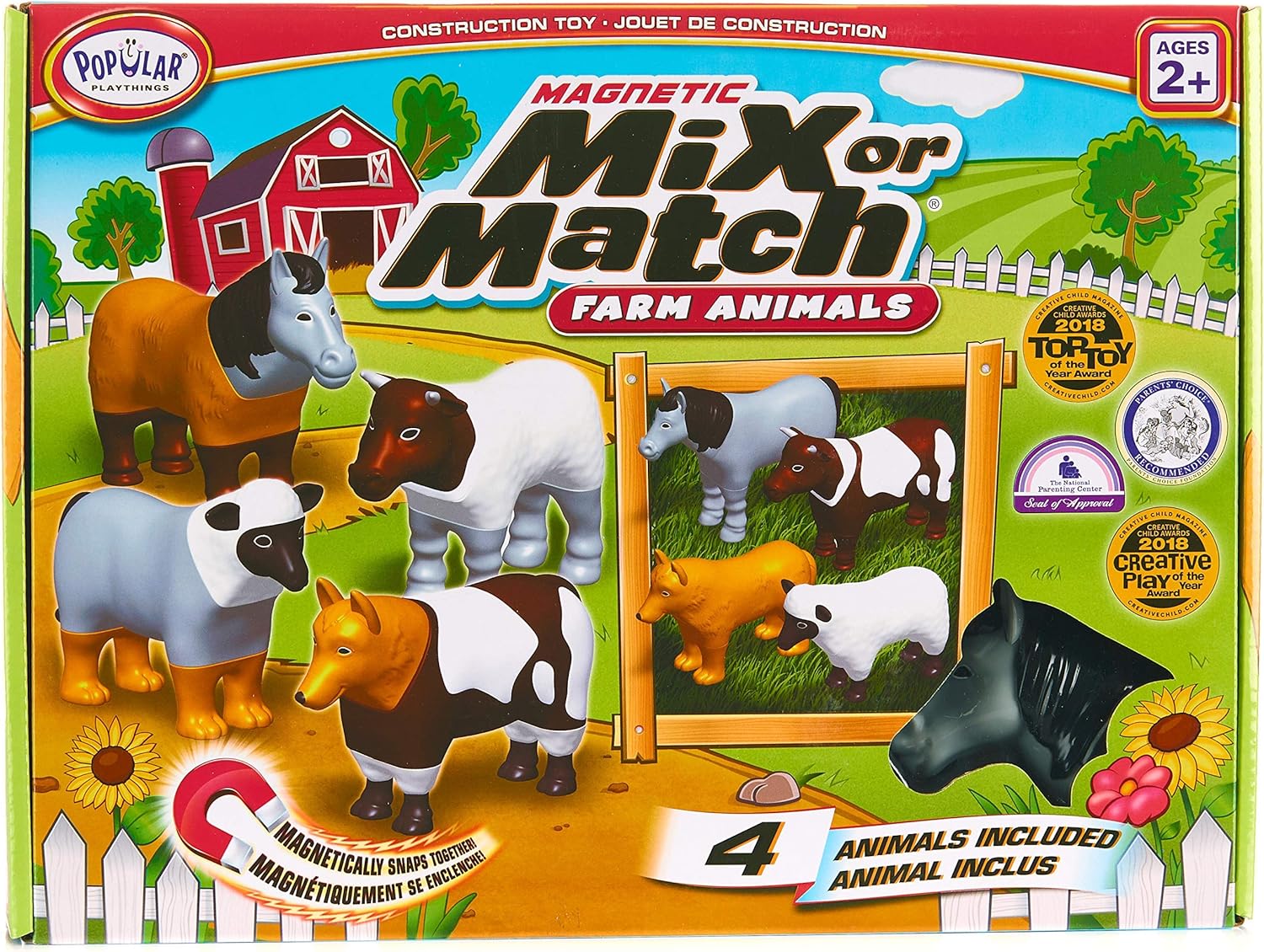 popular playthings magnetic animals