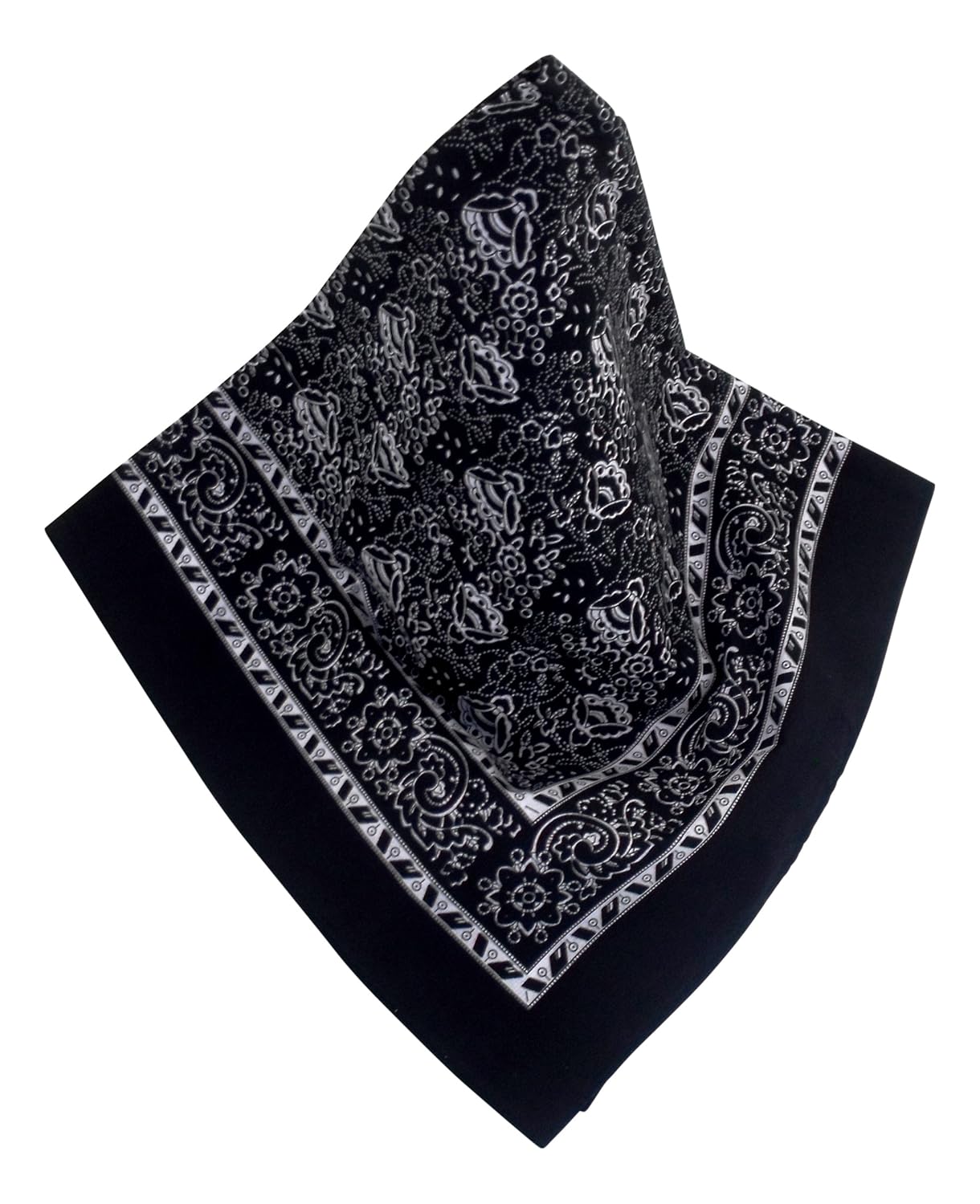bandana schwarz gold