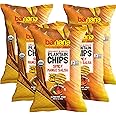 Barnana Organic Plantain Chips - Spicy Mango Salsa - 5 Ounce, 5 Pack - Salty, Crunchy, Thick Sliced Snack - Best Chip for Your Everyday life - Cooked in Premium Coconut Oil