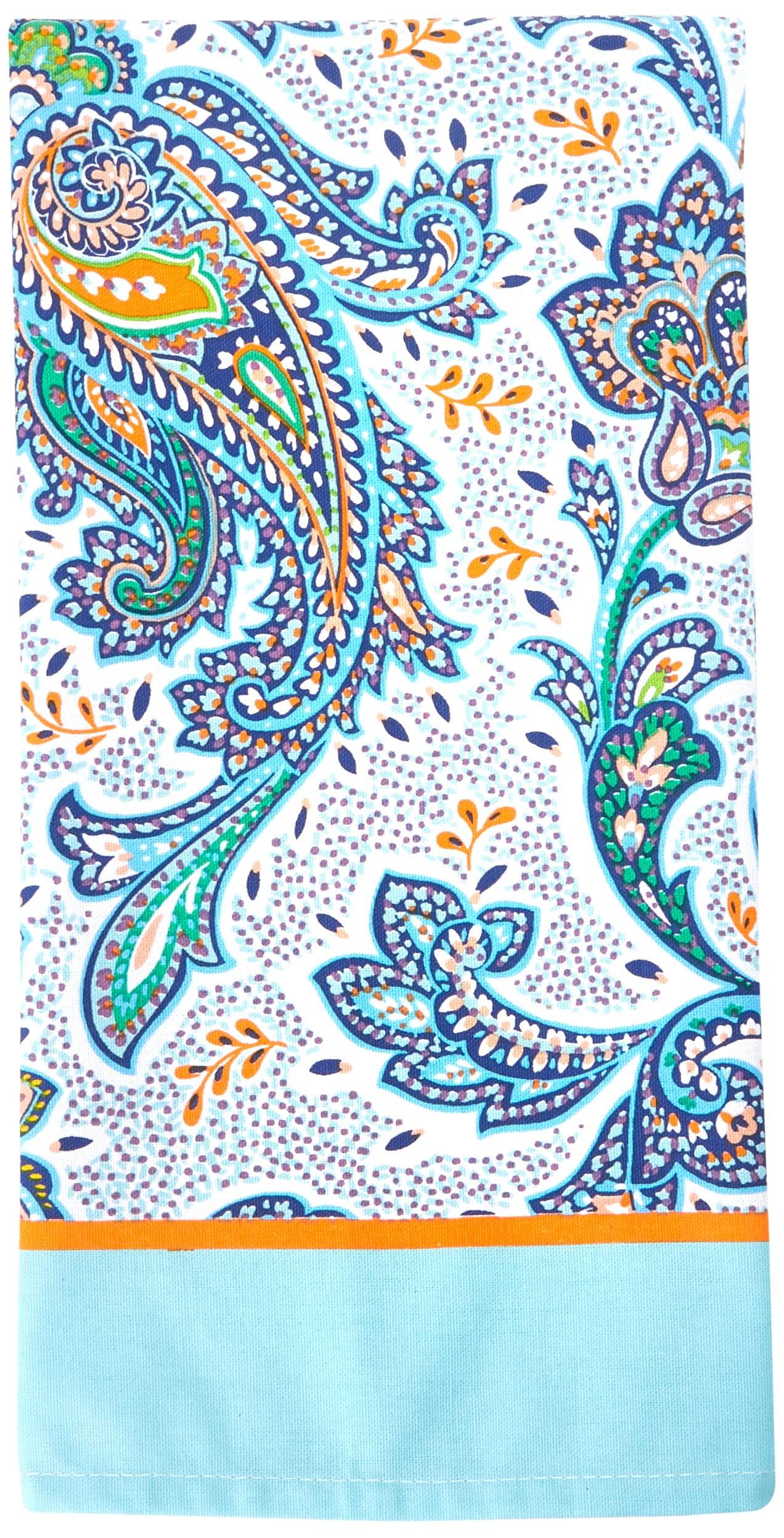 Ulster Weavers - Italian Paisley - Tea Towel - Cotton - One Size in Blue