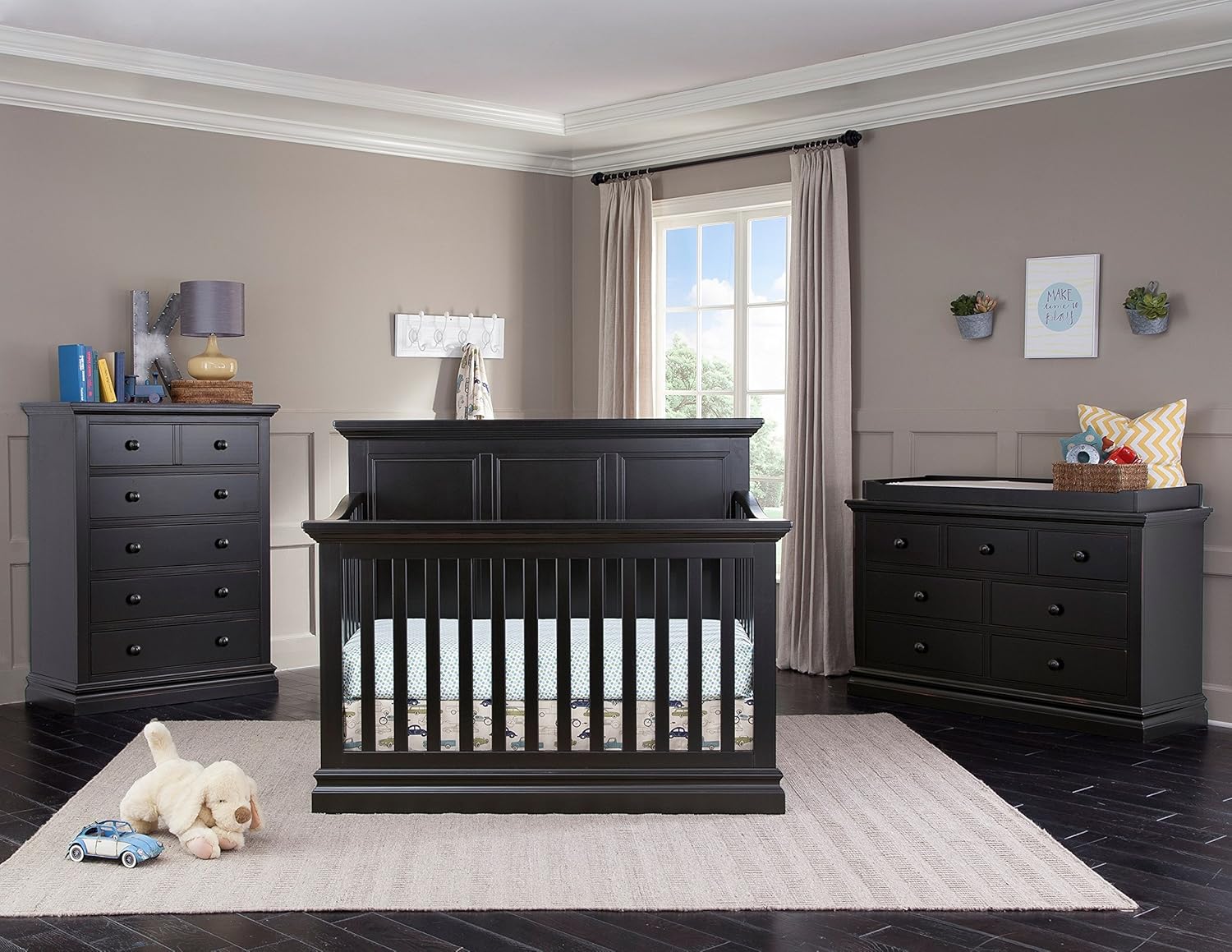 westwood urban rustic crib