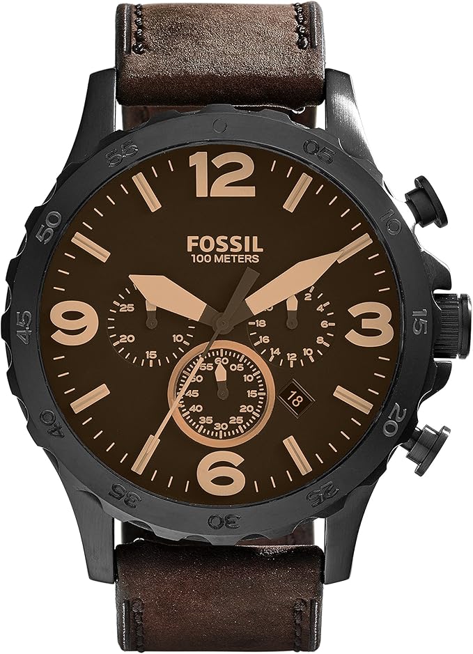 Fossil Orologio Cronografo Quarzo Donna con Cinturino in Acciaio
