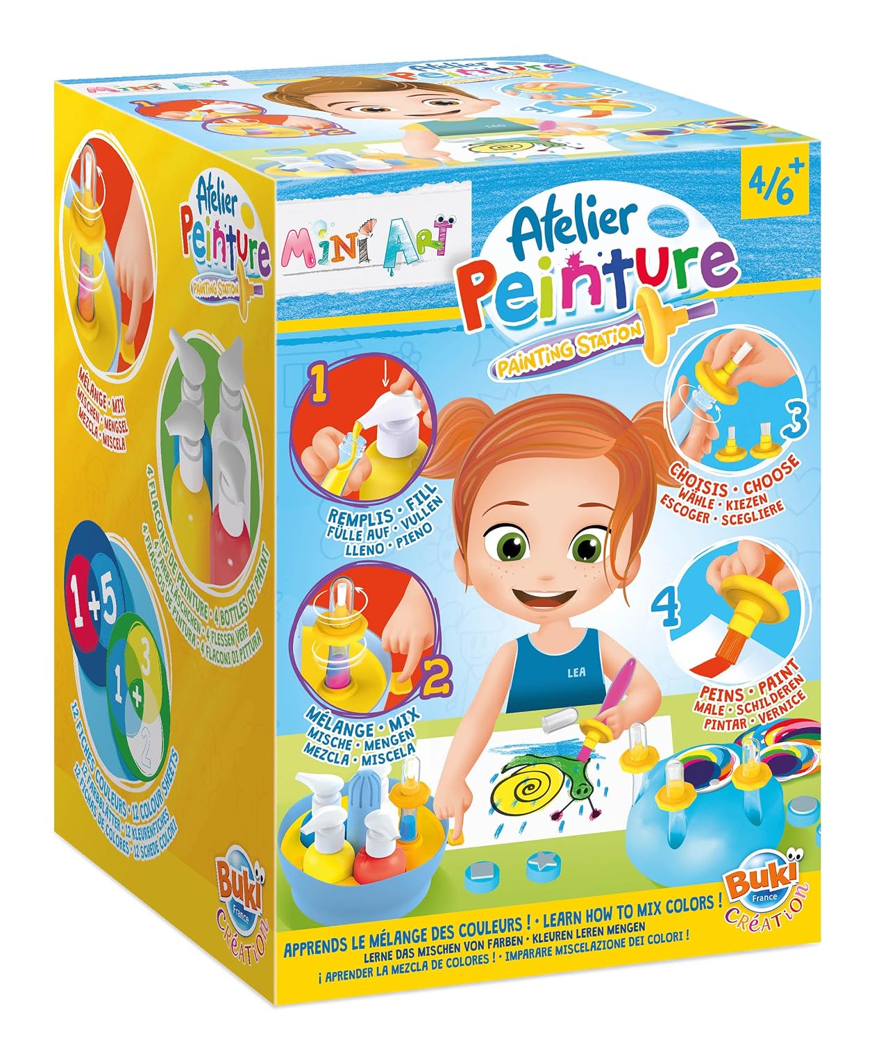 Buki 4103 Mini Art Painting Station