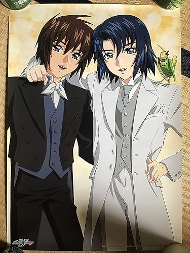 Amazon ガンダムseed Destiny リミテッドポスター キラ アスラン スーツ アニメ 萌えグッズ 通販