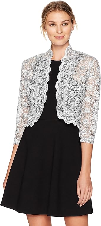 silver shrug cardigan