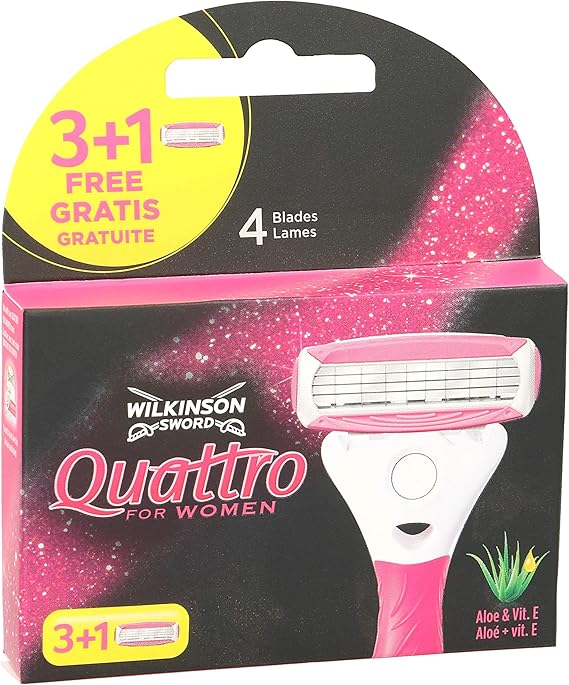 WILKINSON - Cargador Qfw/Bikini 3 + 1 Hojas: Amazon.es: Salud y ...