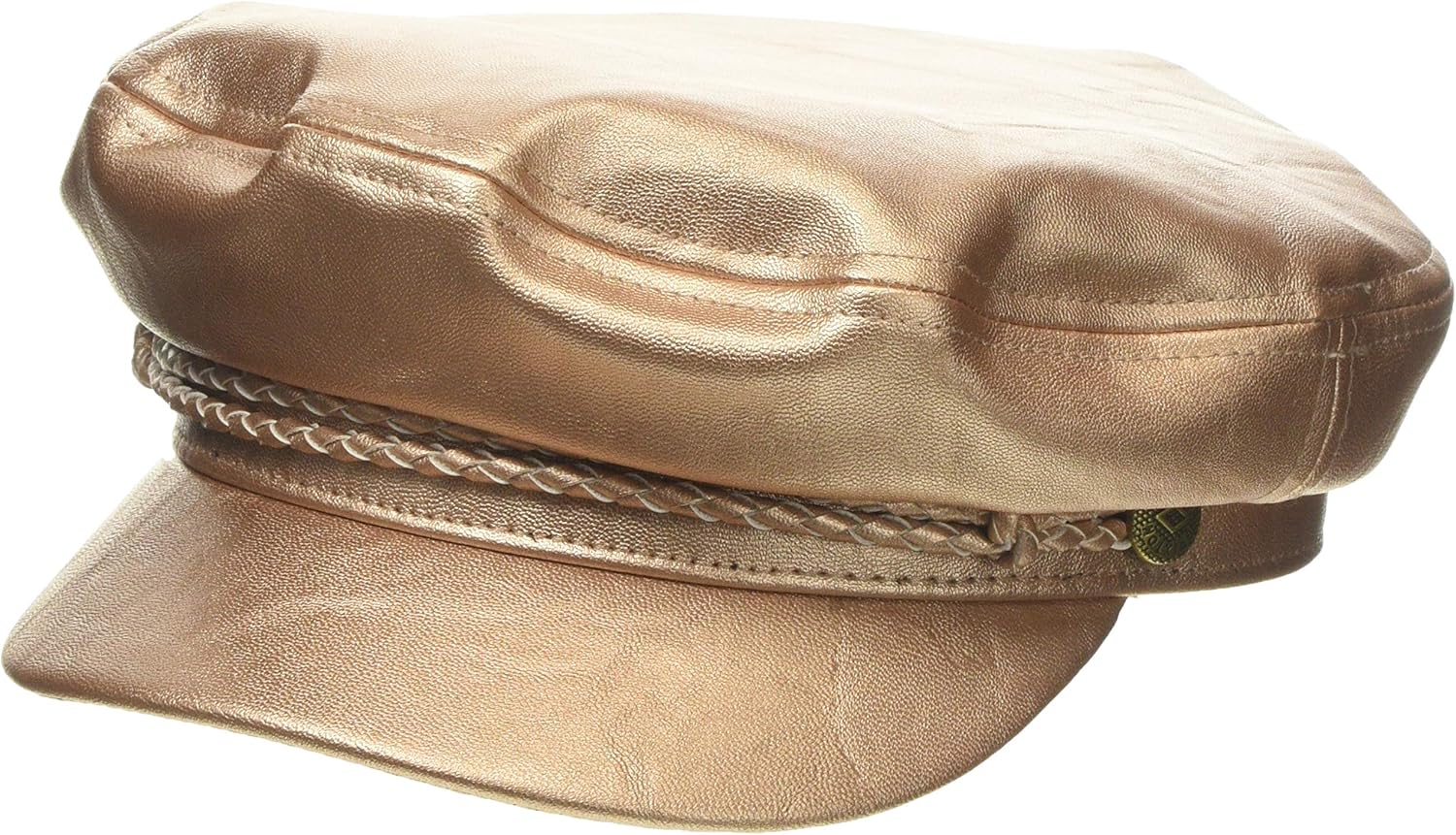 brixton leopard fiddler cap