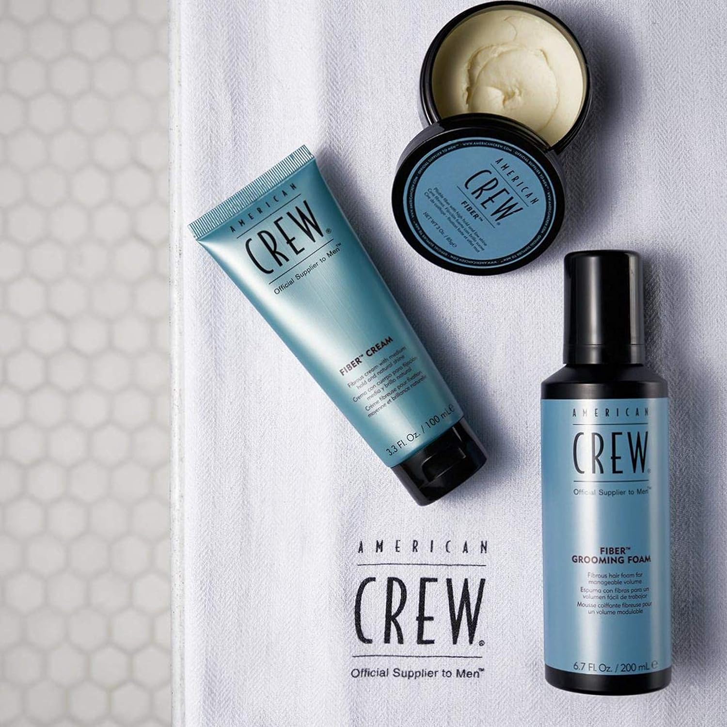 American Crew Fiber, 3 oz, Strong Pliable Hold with Low Shine: American Crew: Premium Beauty