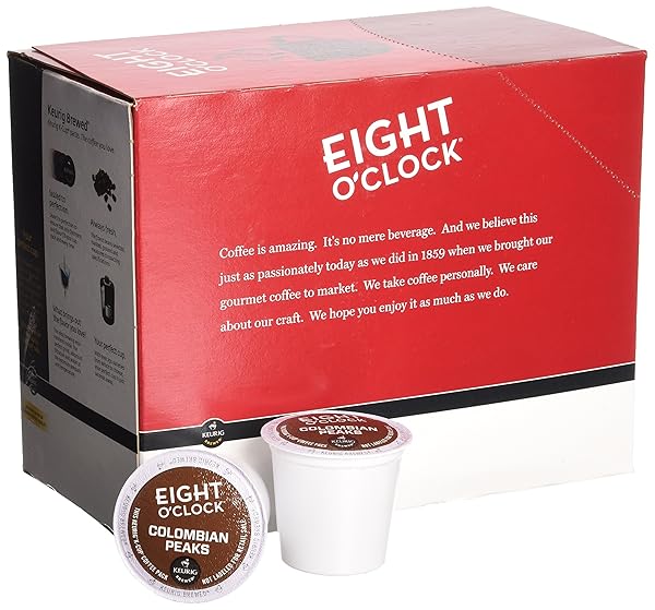 EIGHT O CLOCK COFFEE, COLOMBIAN PEAKS, 48 COUNT