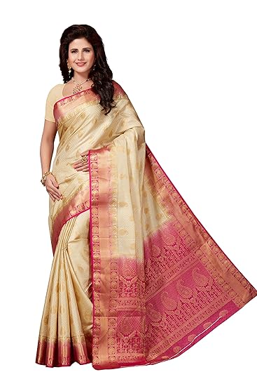 Art Silk Saree with Blouse Piece