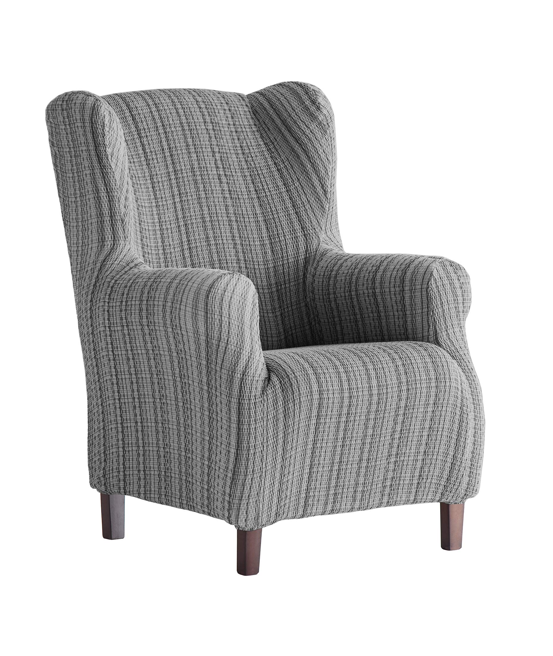 Martina Home Mejico Stretch Chair Cover Wing Chair, grey — image 1
