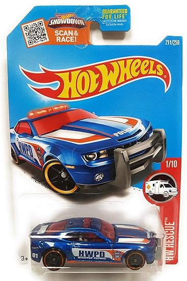 hot wheels 10 camaro ss police