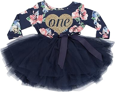 baby girl first birthday tutu dress