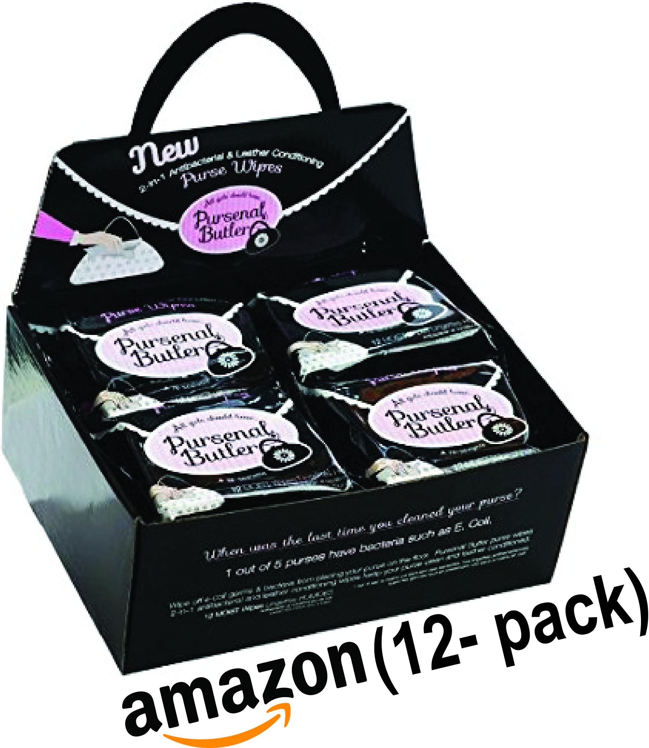 Pursenal Butler Anti Bacterial Purse And Leather Cleaning And Conditioning Wipes (12)