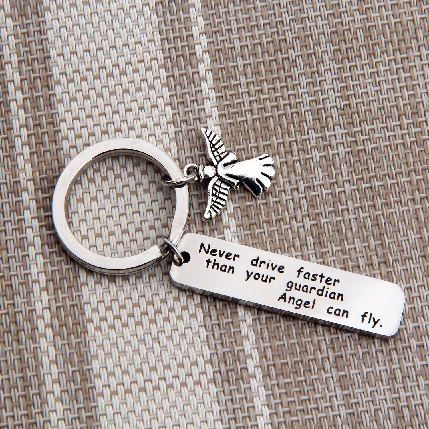 PLITI Guardian Angel Keychain New Driver Driving License, 40 OFF