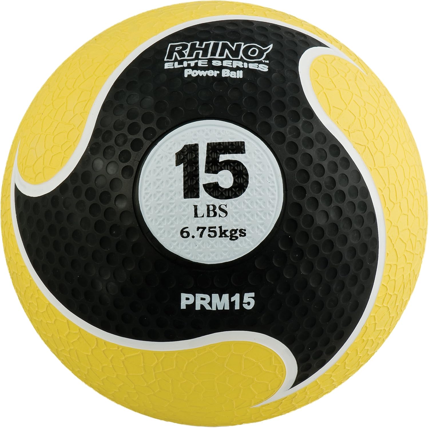 Champion Sports Rhino Elite Medicine Ball (2 pounds), Yellow : Sports & Outdoors