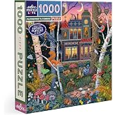 eeBoo Alchemist's Forest 1000 Piece Square Jigsaw Puzzle, 23" x 23" | Double coated, sturdy &amp; dust free pieces with a satisfying snap. Includes full color reference insert. Vibrant, original art
