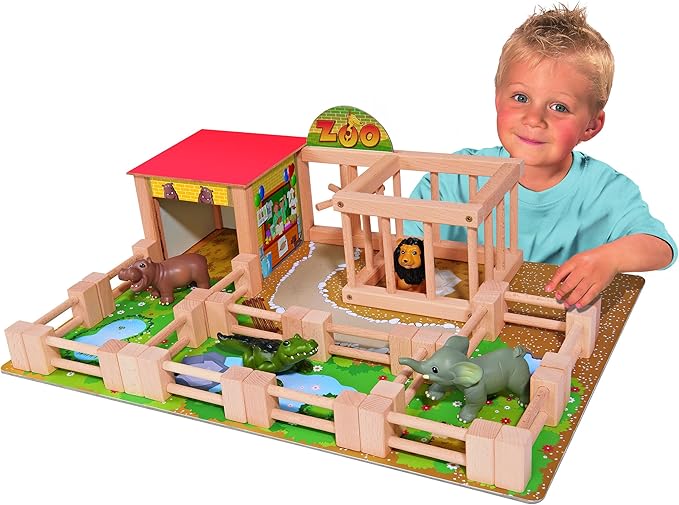 toy zoo buildings