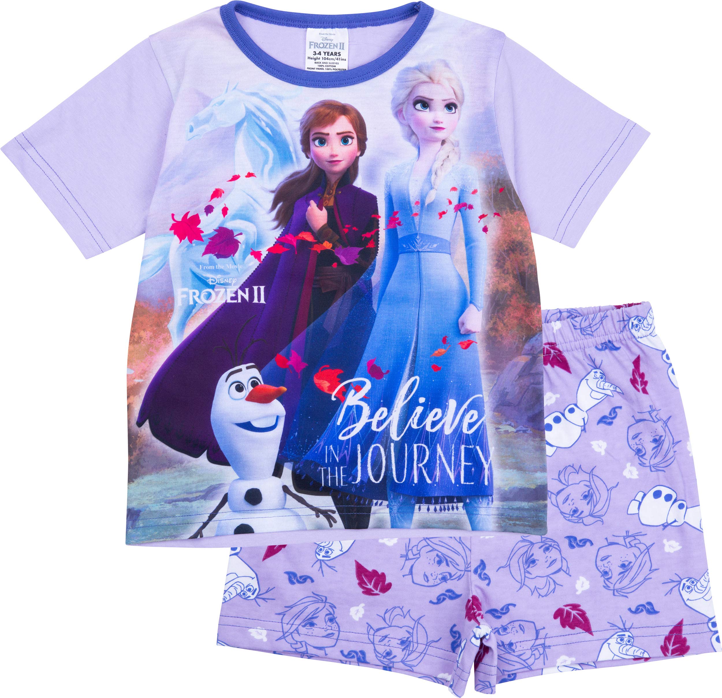 Disney Girls Frozen Ii Pyjamas Short Summer Pyjamas Anna Elsa Olaf Pjs Ages 3 To 12 Years Old Buy Online In Aruba At Aruba Desertcart Com Productid 212484118