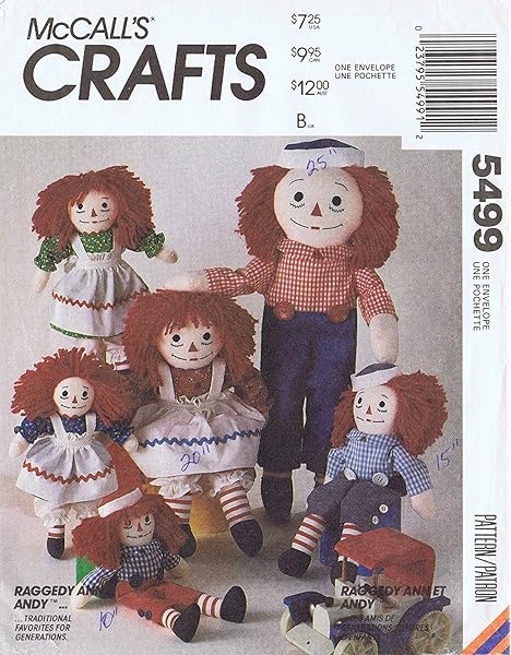 raggedy ann doll andy