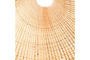 LABACRAFT 18" Width Square Rattan Cane Webbing Roll 9 Feet for Caning Projects Fine Radio Net Mesh Pre Woven Open Rattan Fabric Furniture Woven Rattan Sheet Crafts Chair Caning Supplies Wicker (9 Feet)