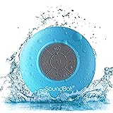 SoundBot SB510 HD Water Resistant Bluetooth 3.0 Shower Speaker, Handsfree Portable Speakerphone with Built-in Mic, 6hrs of pl
