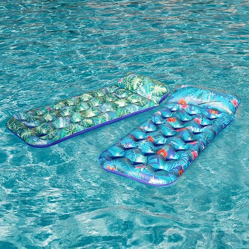 Adult Pool Floats FindUWill Inflatable Pool Floats 2-Pack - Extra Large ...