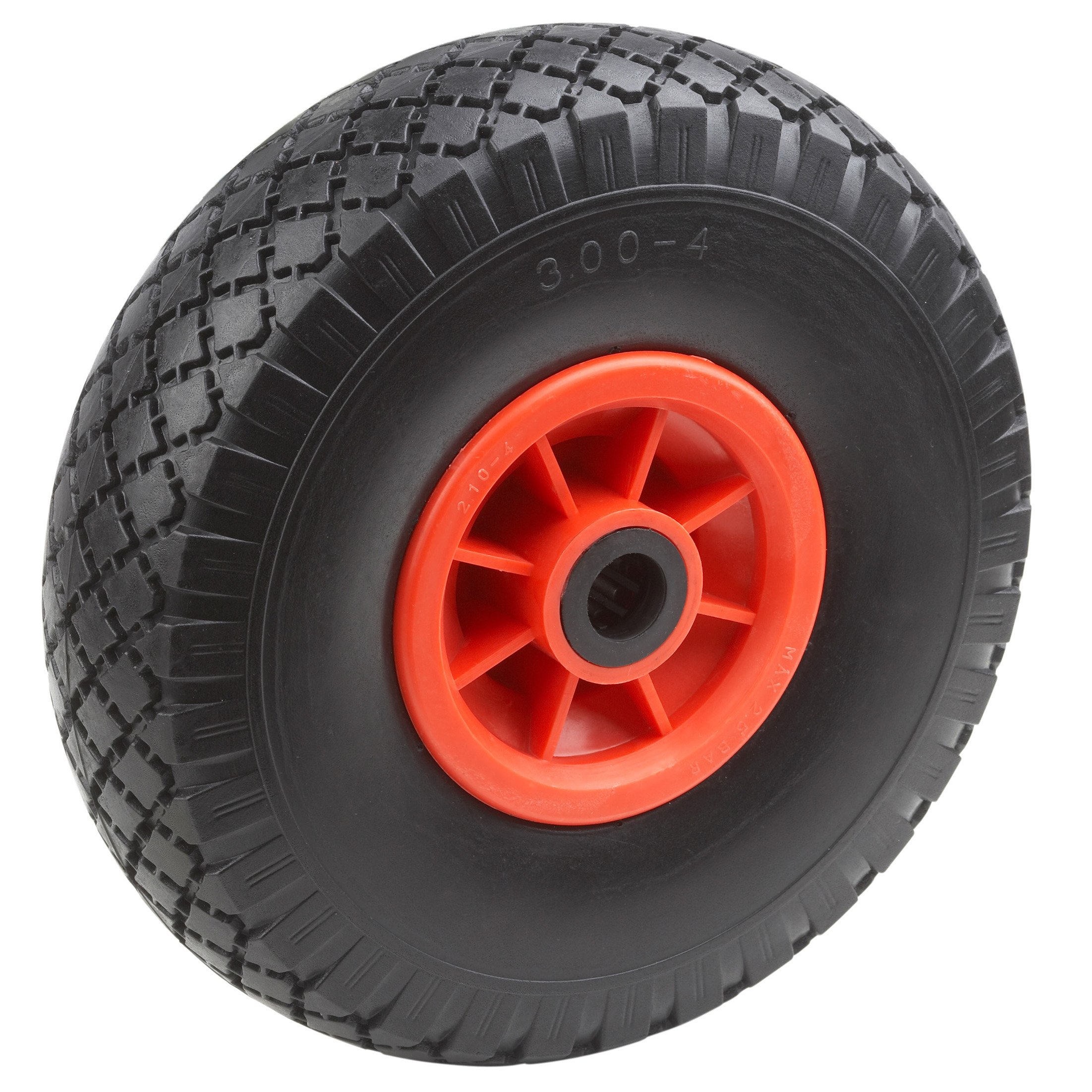 Meister Puncture-Proof Wheel 260 mm, for dollies, PVC rim, 810810