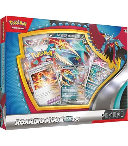 Amazon.com: Pokemon - Roaring Moon ex 251/182 - Paradox Rift
