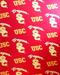 USC Trojans Plush Raschel Throw/Blanket | eBay