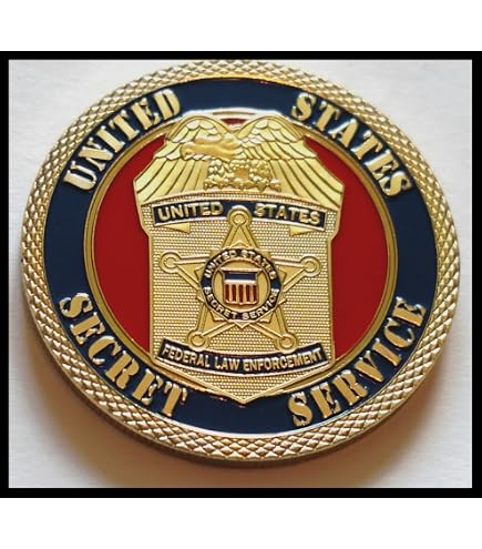 Customize Secret service Challenge Coins