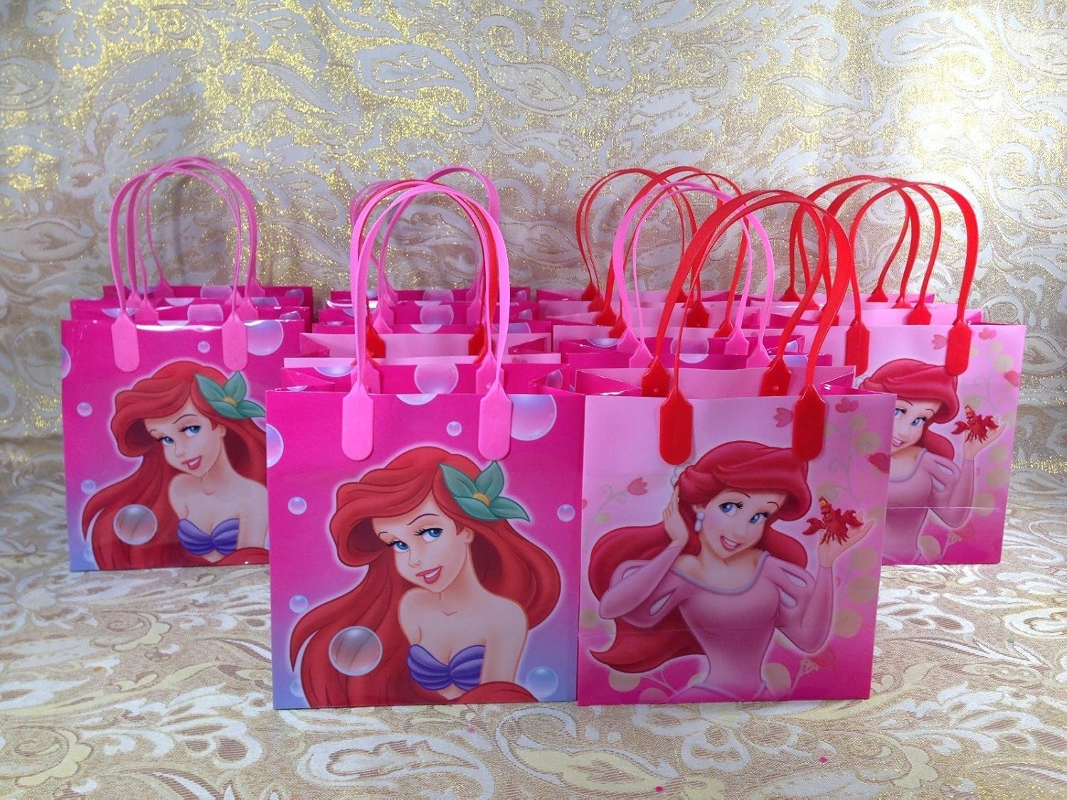 24 Piece Disney Little Mermaid Ariel Goodie Bags Party