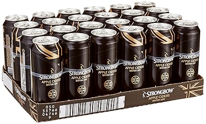 Strongbow Cider British Dry (24 x 0.5 l)