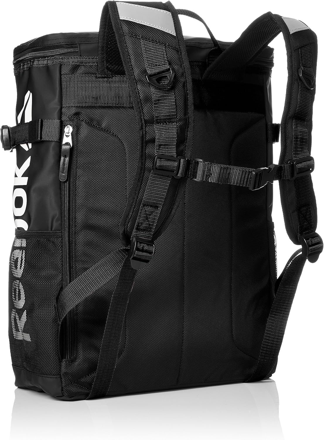 Amazon Co Jp リーボック リュック スクエア Box型 サイズ対応 Pc収納 撥水 25l Arb1019 ブラック シューズ バッグ