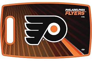 SPORTSVAULT Sports Vault NHL Philadelphia Flyers Large Cutting Board, 14.5" x 9"