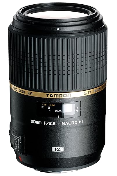 Tamron SP 90mm F/2.8 Di VC USD Makro-Objektiv 1:1 für Canon