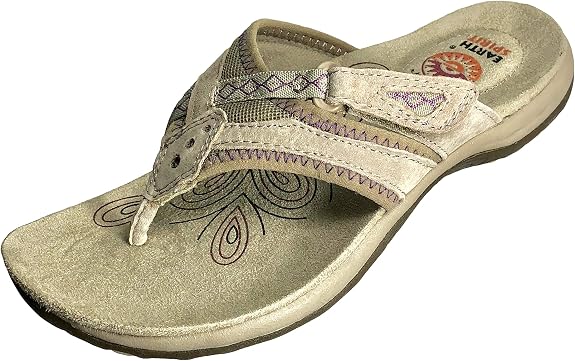 earth spirit flip flops