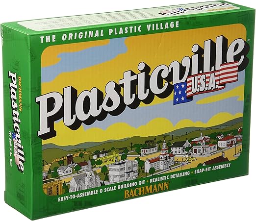 plasticville o scale buildings