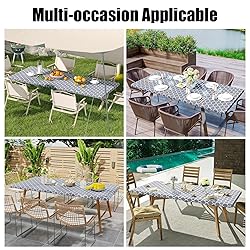 Smiry Rectangle Picnic Table Cover, Waterproof