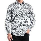 Robert Graham Men’s Delson Long-Sleeve Button-Down Woven Shirt, Medium, Multi
