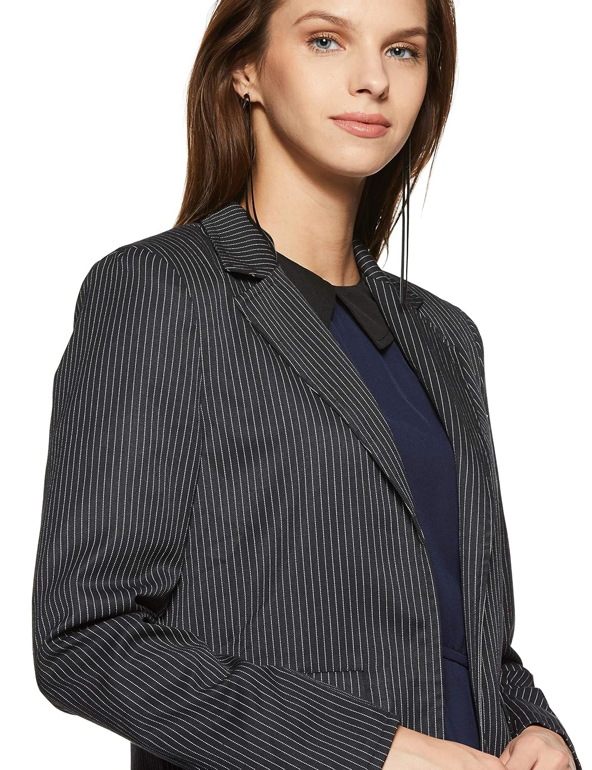 stalk buy love women's striped gertie blazer