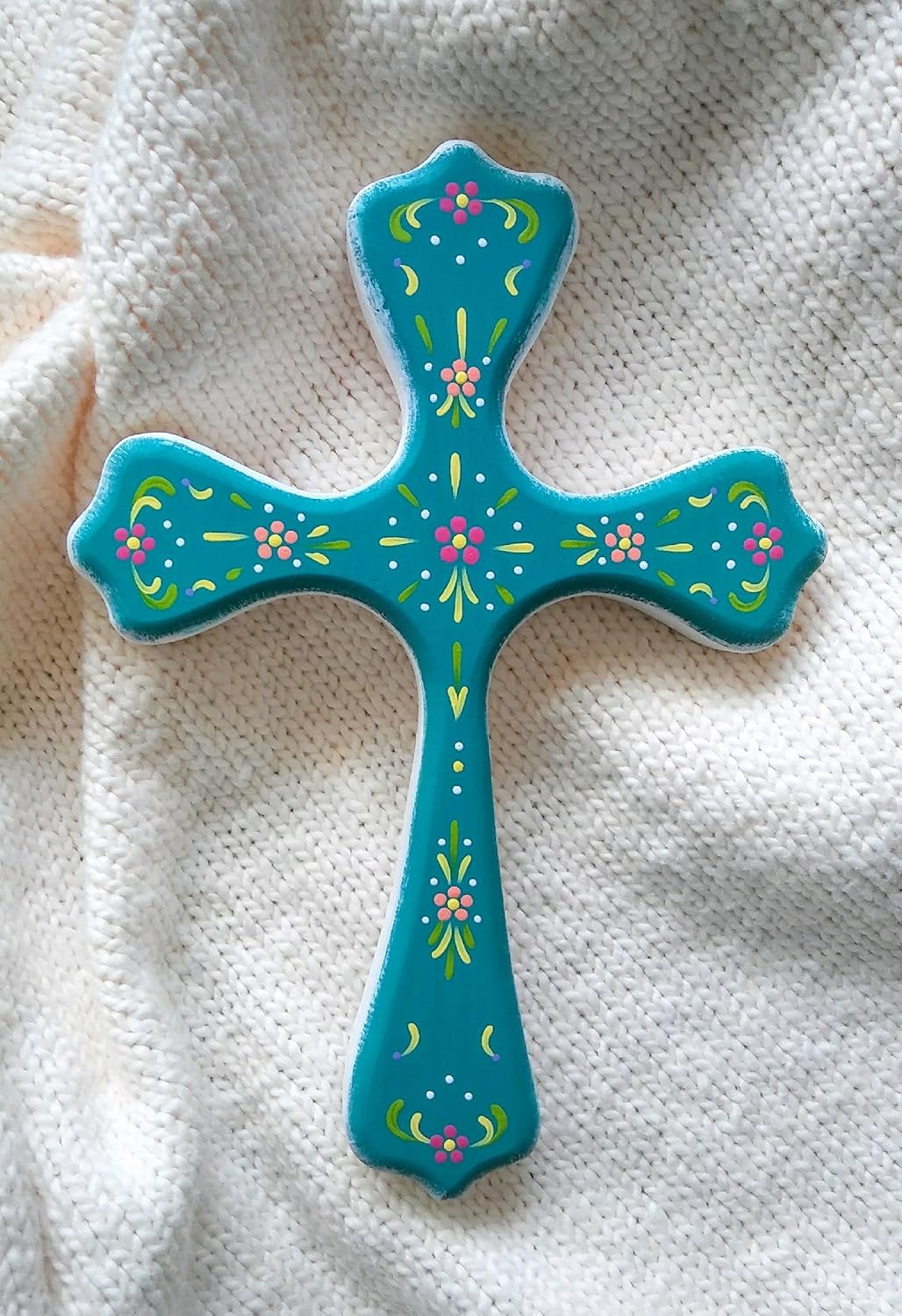 Child's Wall Crosses for Home, Child's Bedroom or Nursery, Hand Painted, Ready to