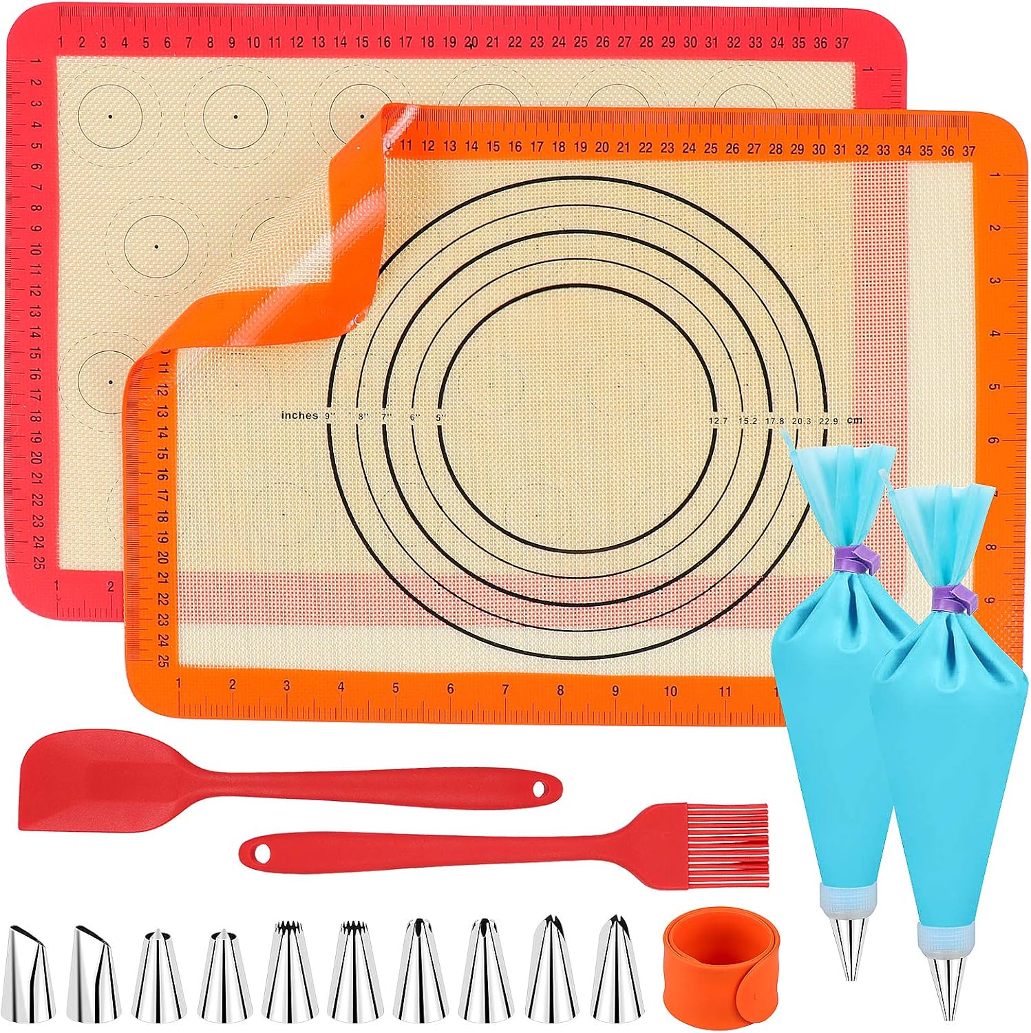 Tableau macaron en verre 12 x 17