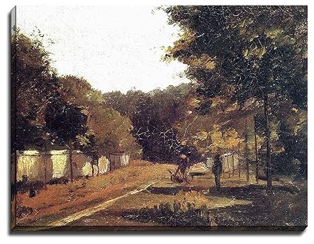 A Canvas Print Of A Painting By Camille Pissarro Landscape