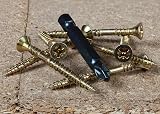 Ulti-Mate FB42050 Stick-Fit Floorboard Screws 4.2 x 50mm Zinc Yellow 200pk view 5