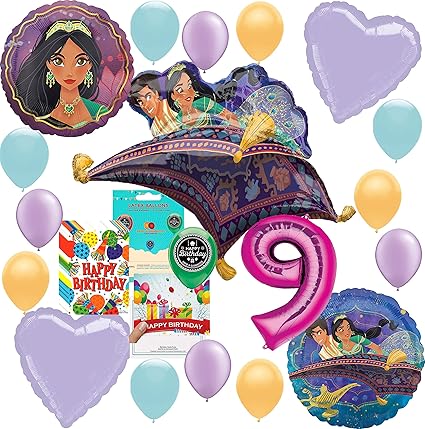 Amazon Com Aladdin Princess Jasmine Party Supplies Birthday