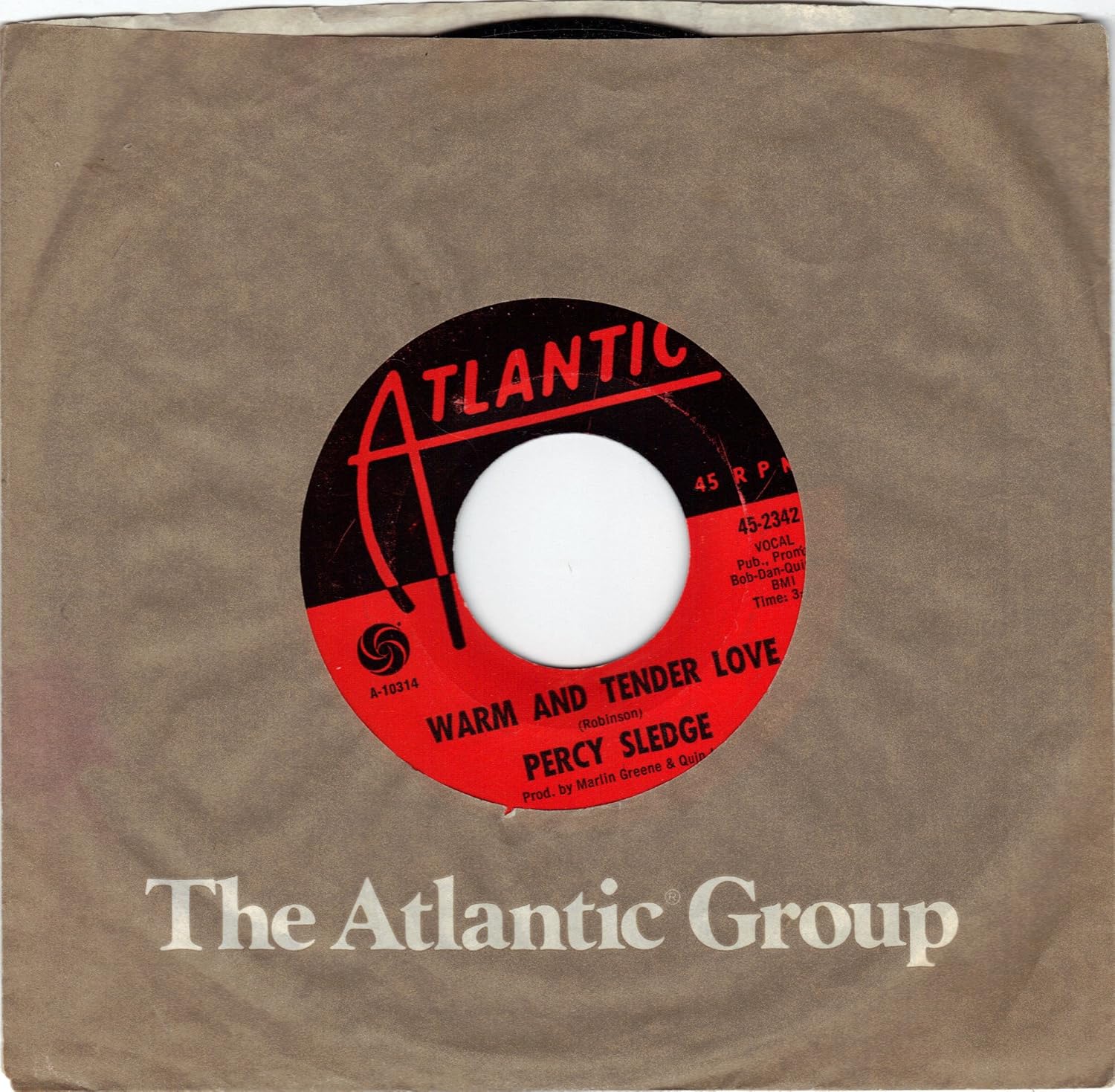 Percy Sledge Warm And Tender Love
