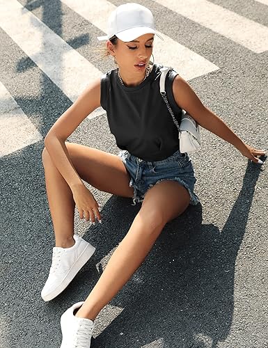 Crop Tops for Women Cute Summer Tank Tops Casual Yoga Athletic